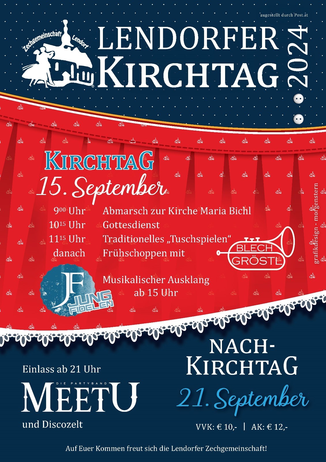 Plakat Lendorfer Kirchtag 2024