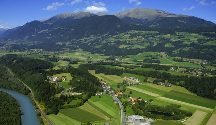 Luftbildaufnahmen der Gemeinde Lendorf